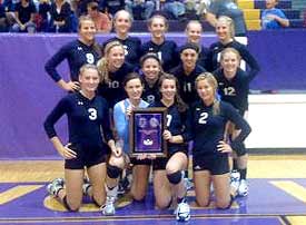 The Papillion-LaVista South 2010-11 title team.