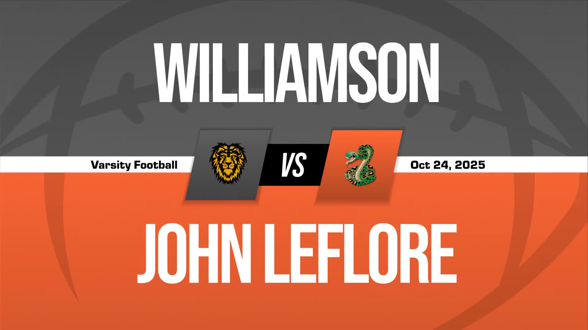 Football Game Preview: Williamson Lions vs. Eufaula Tigers + How To Watch