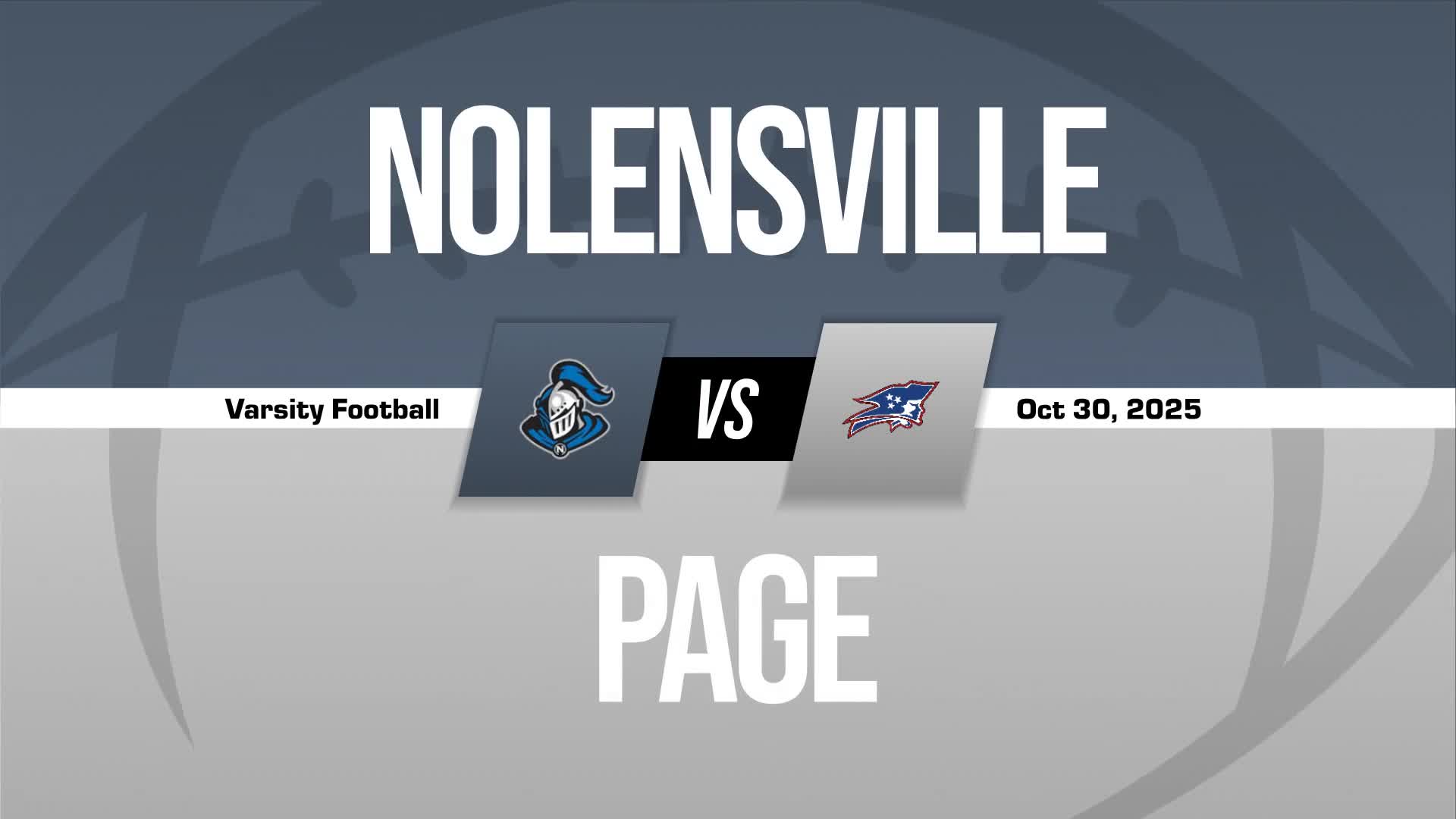Football Game Preview: Page Patriots vs. Kirkwood Cobras