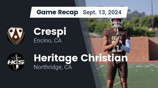 Football Recap: Crespi Triumphant Thanks to a Strong Effort from