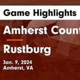 Rustburg piles up the points against Amherst County