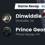 Football Game Recap: Dinwiddie Generals vs. Prince George Royals