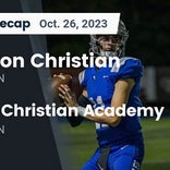 Football Game Recap: Jackson Christian Eagles vs. Trinity Christian Academy Lions