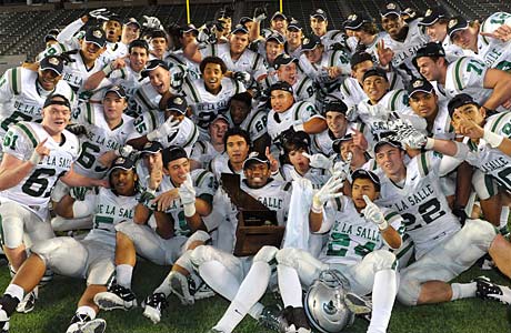 De La Salle is the top high school football dynasty in the country with 125 wins and five state titles since 2003.