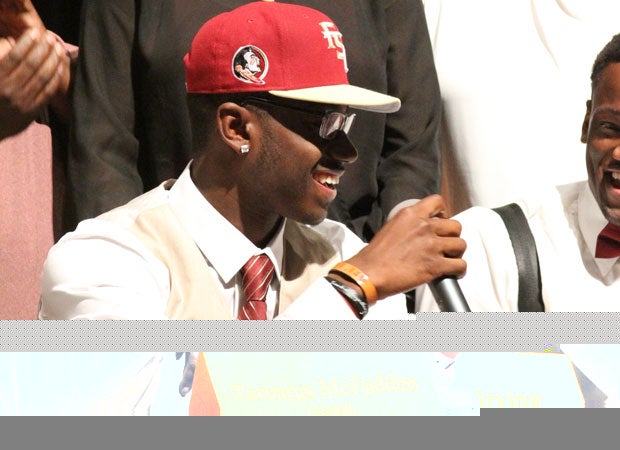 Tavarus McFadden of American Heritage (Plantation, Fla.) signed with Florida State. 
