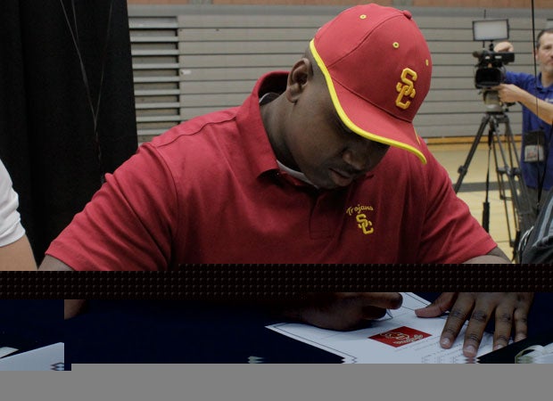 Jacob Daniel of Clovis North (CA) signed with USC.