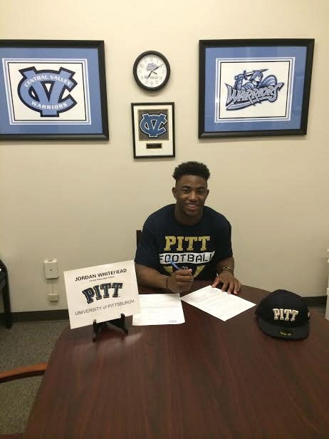 Jordan Whitehead of Central Valley (Pa.) signed with Pitt.