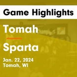 Basketball Game Recap: Sparta Spartans vs. Holmen Vikings