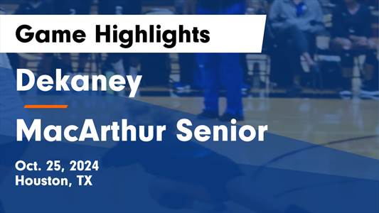 Volleyball Recap: Dekaney Comes Up Short