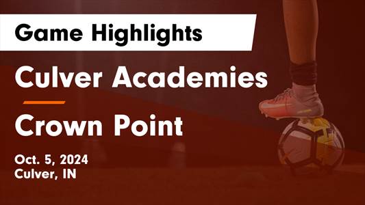Soccer Recap: Culver Academies Gets the Win