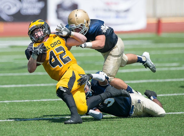 Dylan Kainrath, Del Oro running back.