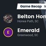Football Game Recap: Emerald Vikings vs. Belton-Honea Path Bears