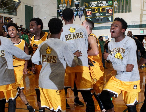 Mission celebrates its first NorCal title victory.