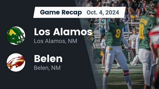 Football Recap: Belen Falls Despite Strong Effort from  Gonzalo 