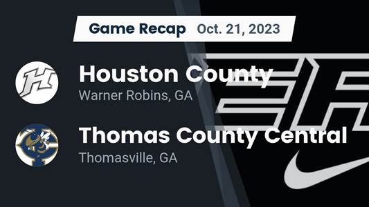 Football Game Recap: Houston County Bears vs. Thomas County Central Yellow Jackets