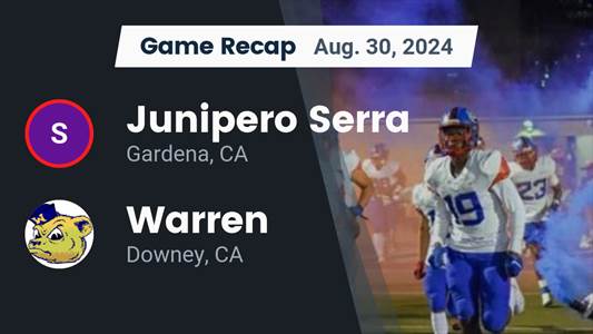 Football Game Recap: Warren Takes a Loss