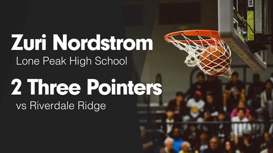 Zuri Nordstrom Game Report: vs Skyridge
