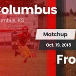 Football Game Recap: Columbus vs. Frontenac