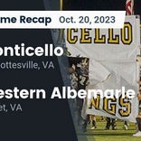 Football Game Recap: Western Albemarle Warriors vs. Monticello Mustangs