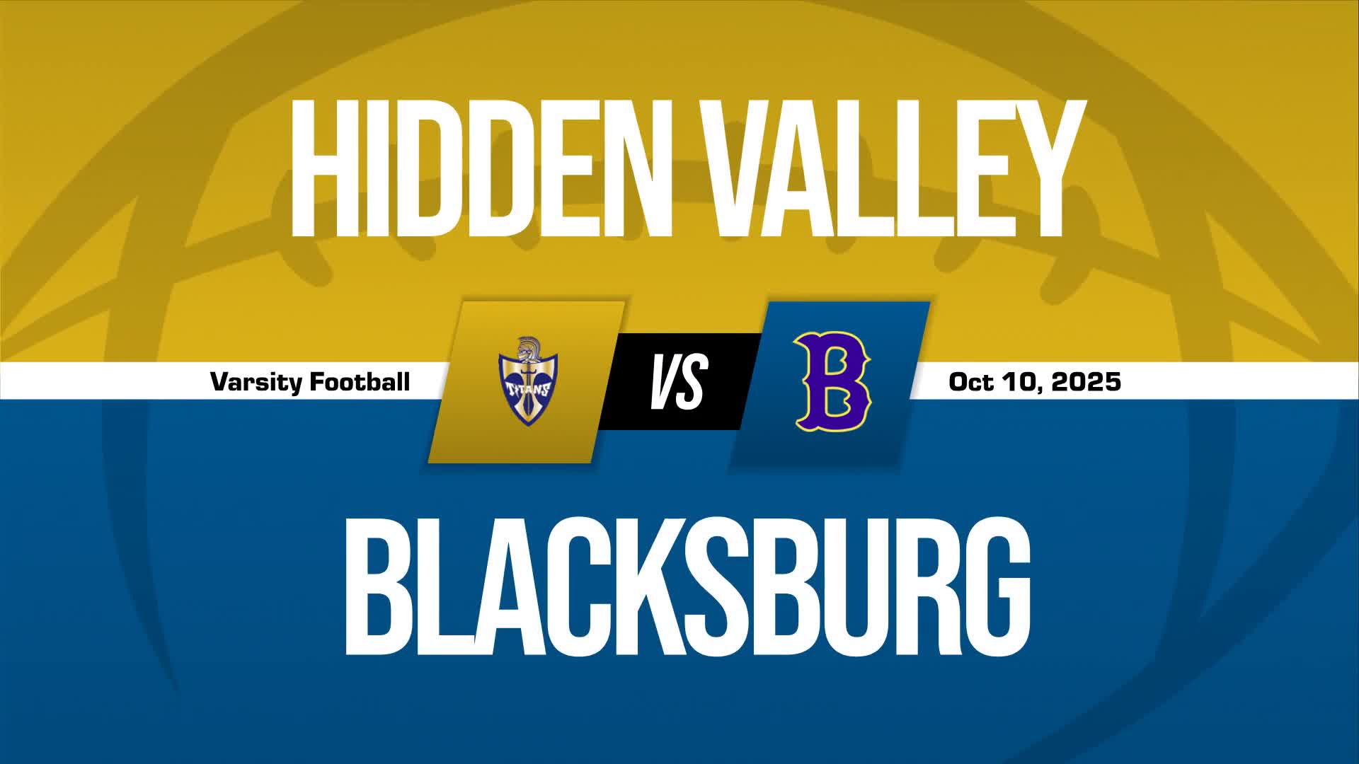 Football Game Preview: Blacksburg Bruins vs. Pulaski County Cougars + Official Tickets