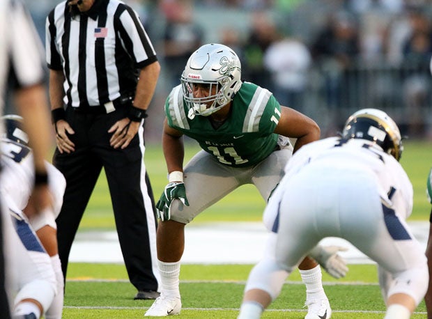 Henry To'oto'o picked Tennessee over Alabama and Washington.