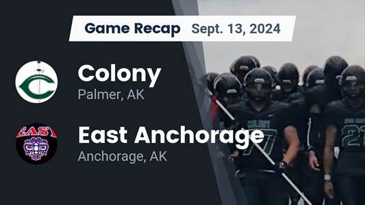 Football Recap: Colony Falls Short Against Ranked South Anchorag