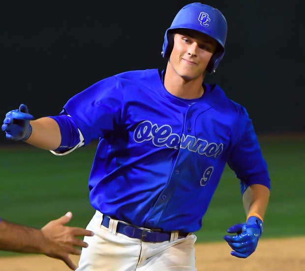 Gorman said the best part of a home run was sharing the moment with teammates at the plate.