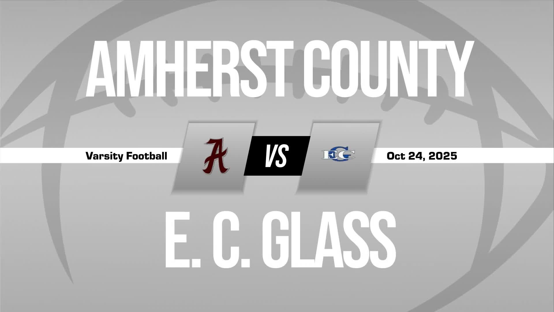 Football Recap: Amherst County's Losing Streak Is a Thing of the Past