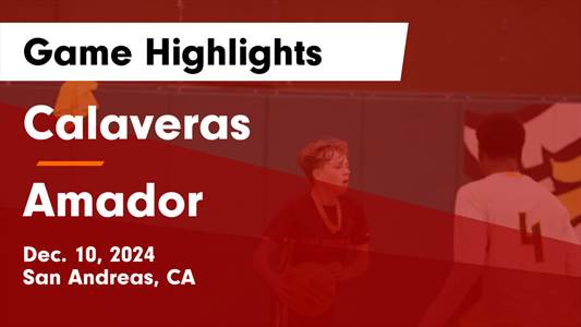 Basketball Recap: Amador Comes Up Short