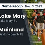 Mainland vs. Lake Mary