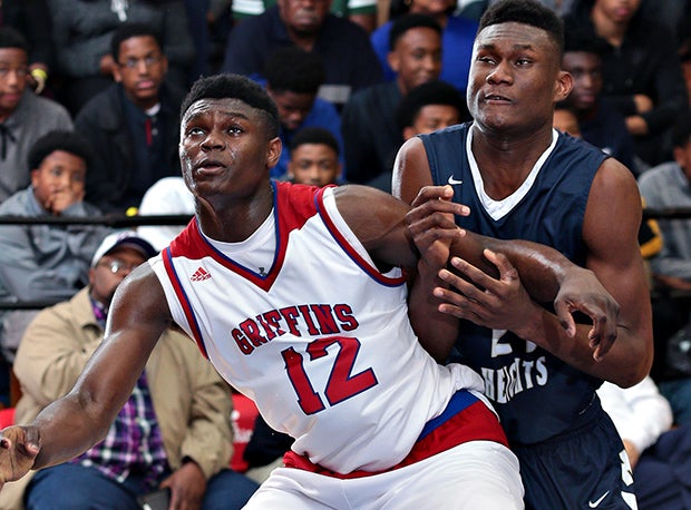 Spartanburg Day junior Zion Williamson (12) had games of 53, 42, 36 and 35 points the last two weeks.