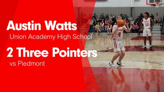 Austin Watts Game Report: @ Piedmont