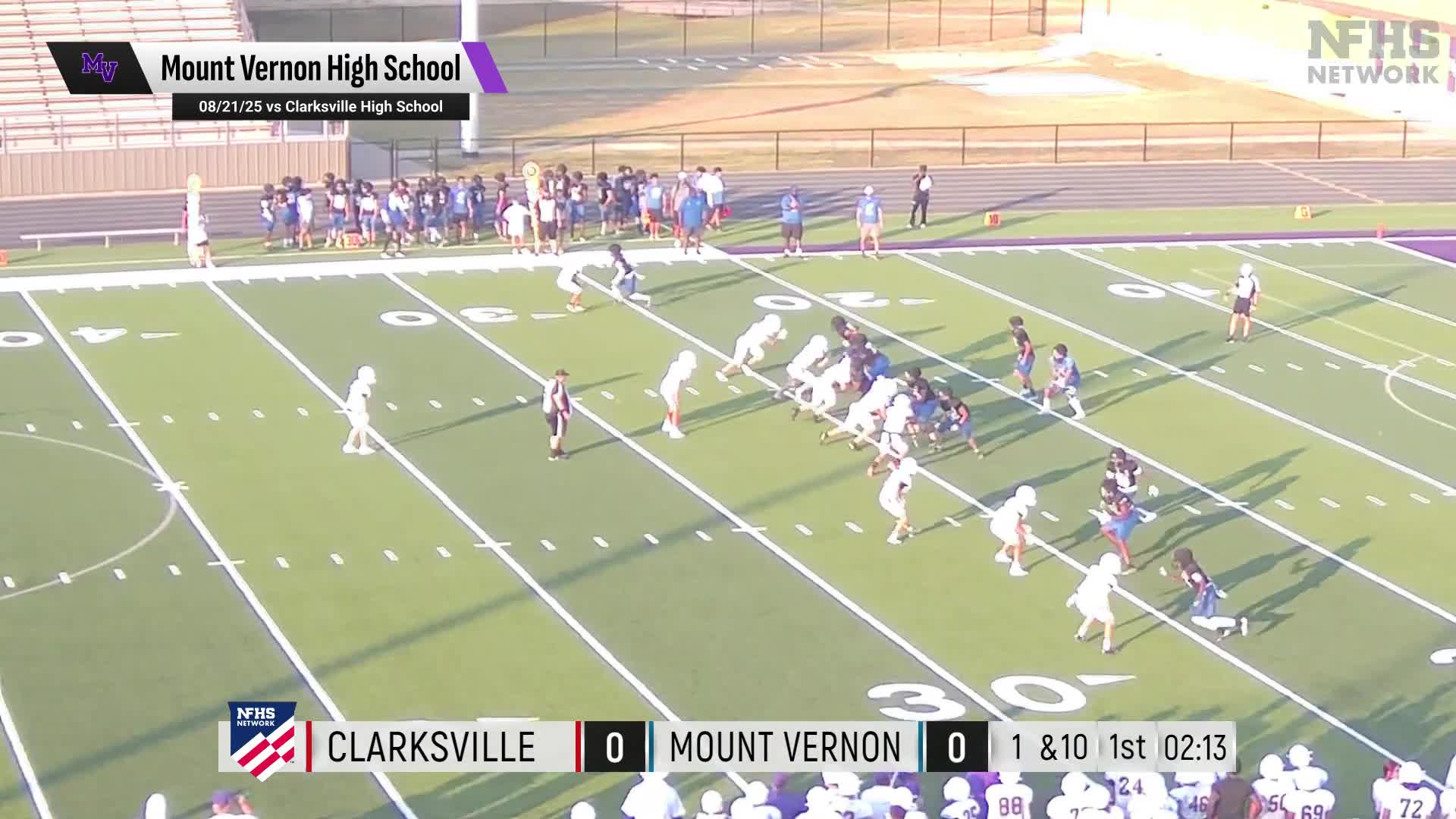 Football Game Preview: Mount Vernon Tigers vs. Malakoff Tigers + How To Watch