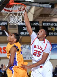 Julian Royal and nationally-ranked Milton upped Georgia's out-of-state record in this December win over Norfolk Christian of Virginia at the City of Palms Classic.