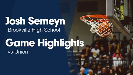 Basketball Recap: Josh Semeyn's Big Game Can't Quite Lead Brookville over Dubois