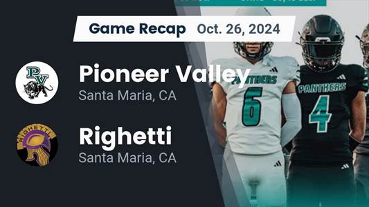 Football Recap: Righetti Piles Up the Points Against Santa Ynez