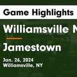 Jamestown has no trouble against Mount Mercy Academy