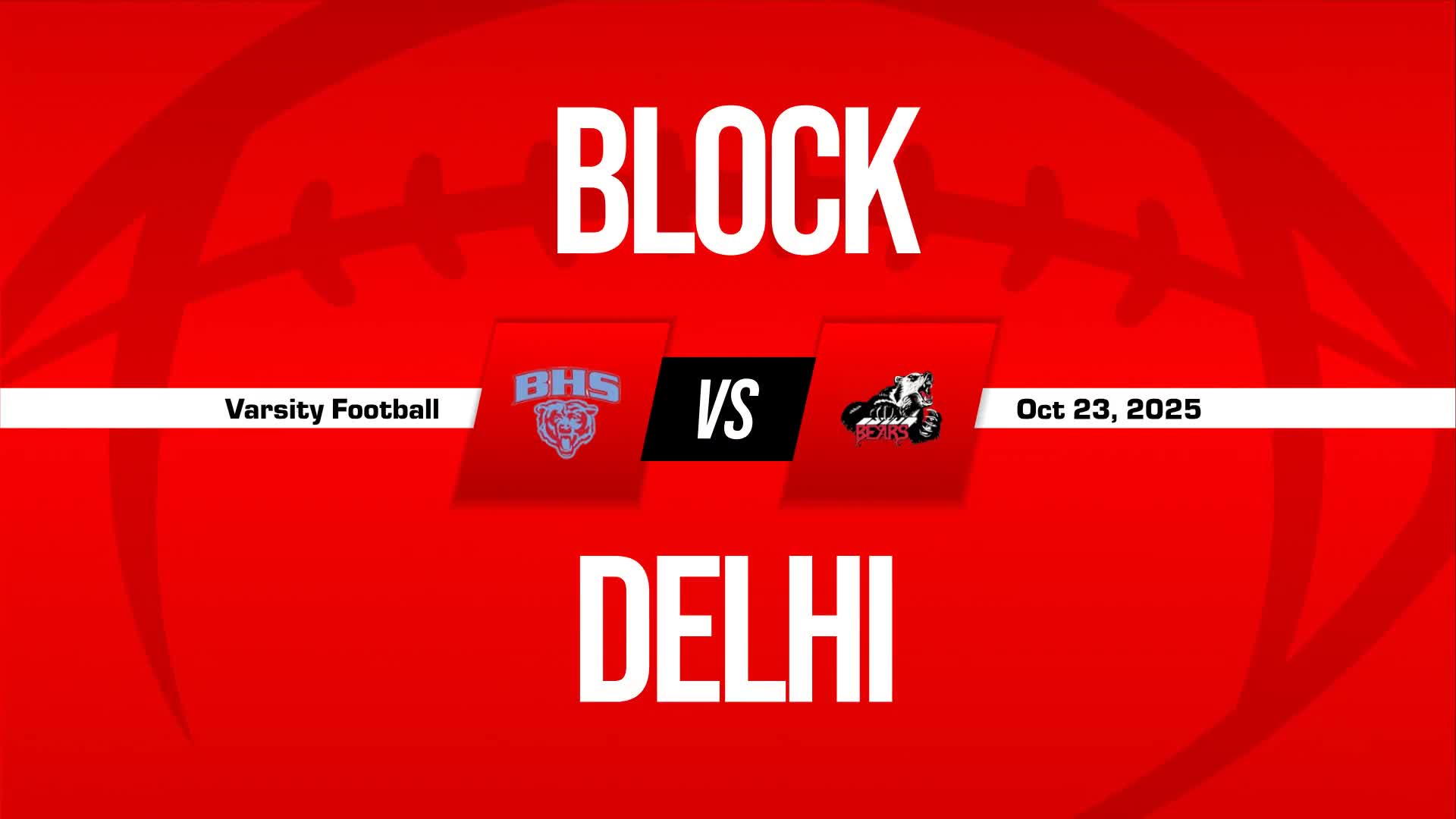 Football Recap: Block Takes a Loss