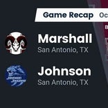 Football Game Recap: Marshall Rams vs. Johnson Jaguars