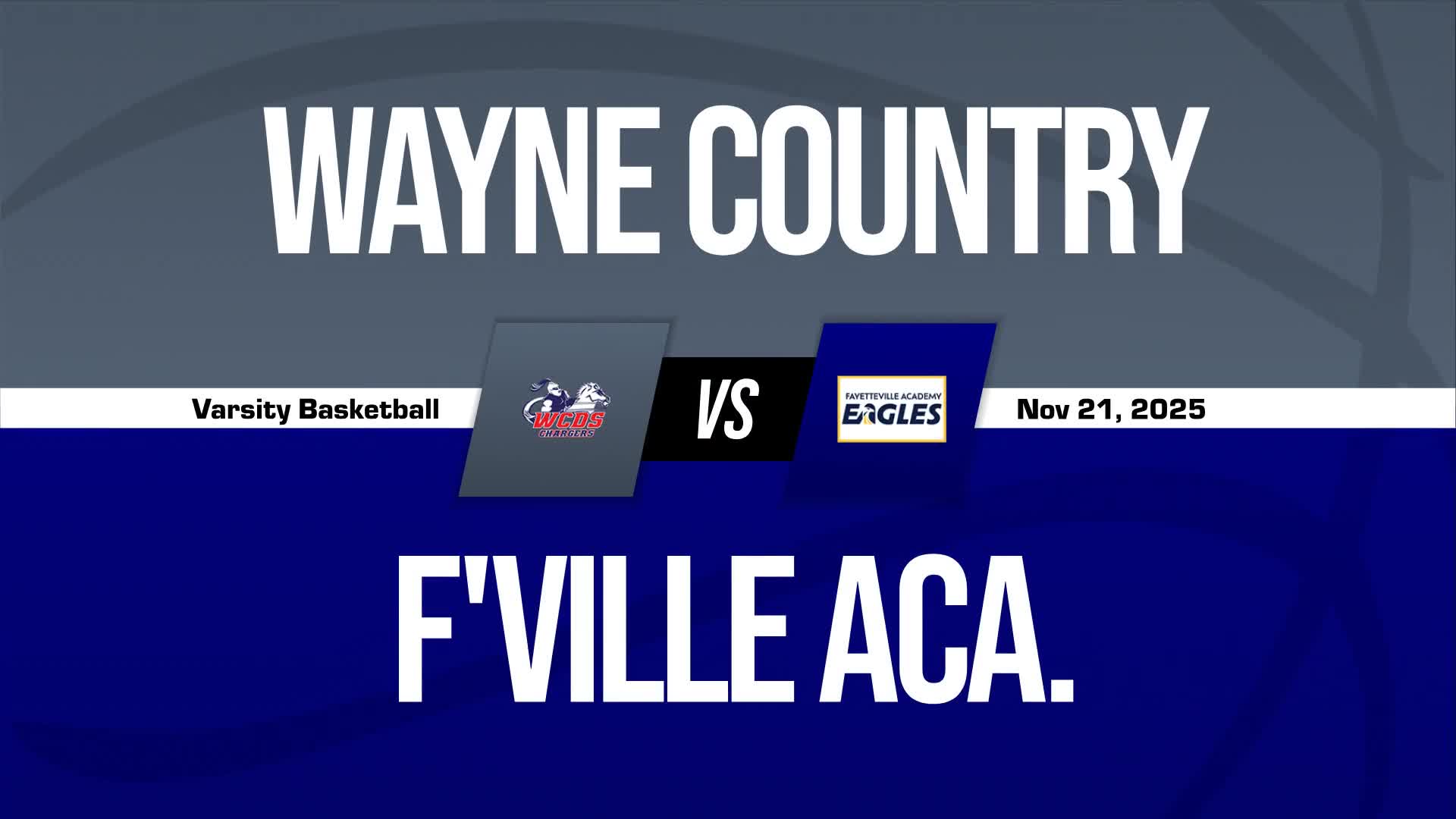 Basketball Recap: Wayne Country Day Takes a Loss