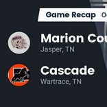 Marion County beats Cascade for their tenth straight win