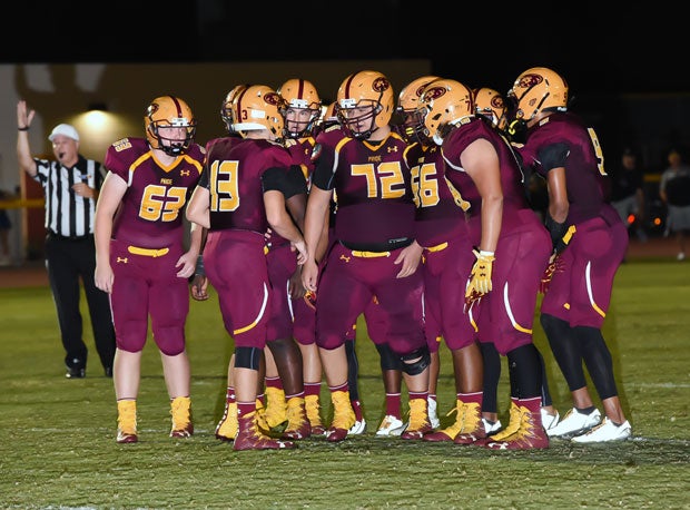 Mountain Pointe of Arizona fell one in the southwest rankings, but remained in the top five at No. 5.