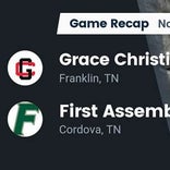 Football Game Recap: Grace Christian Academy Lions vs. First Assembly Christian Crusaders