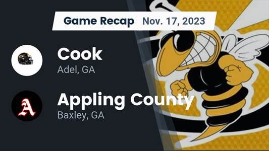 Appling County vs. Cook