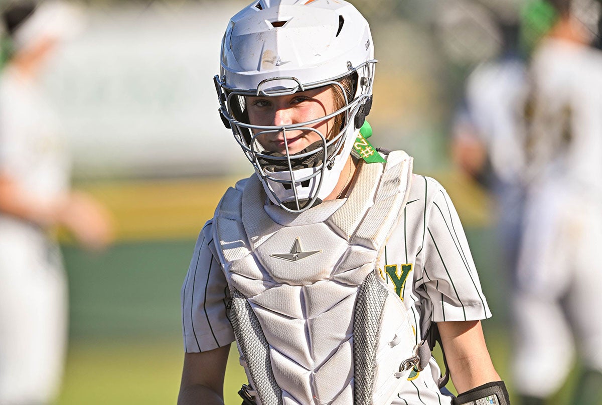 Calvary Baptist Academy catcher Mallory Carver comes back for her senior year after hitting 11 home runs for the national champions as a junior. The McNeese State commit has five state titles and 175 games under her belt. (PHOTO: Wayne Grubbs)