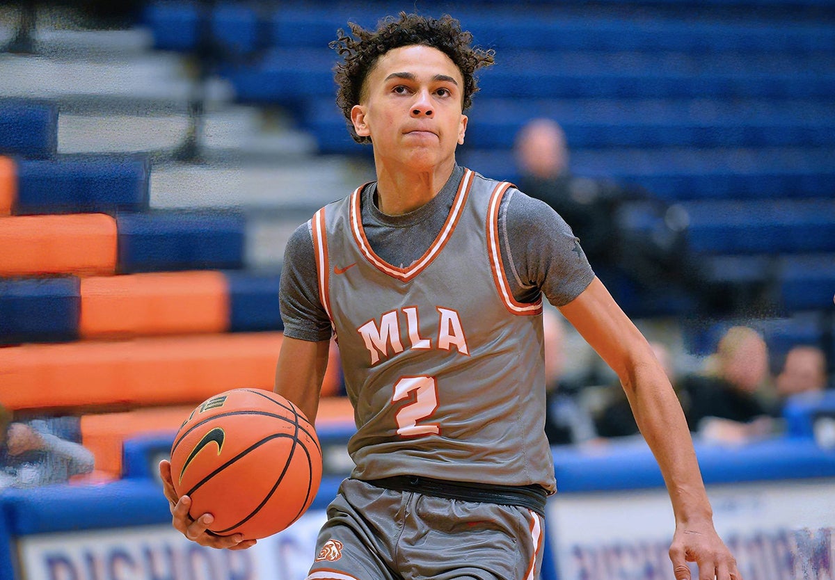 Freshman Tai Bell of Mater Lakes Academy averages 25.7 points and 9.8 rebounds per game. The son of NBA defensive standout Raja Bell holds offers from Florida International and Old Dominion. (Photo: Jules Karney)