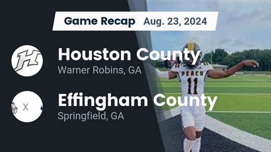 Football Recap: Effingham County Comes Up Short  on the Road Aga