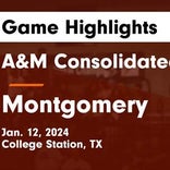 Basketball Game Recap: A&M Consolidated Tigers vs. Montgomery Bears