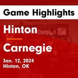 Basketball Game Recap: Carnegie Wildcats vs. Binger-Oney Bobcats