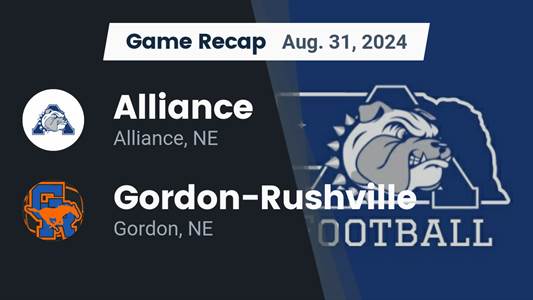 Football Recap: Gordon-Rushville Falls to Alliance in First Game